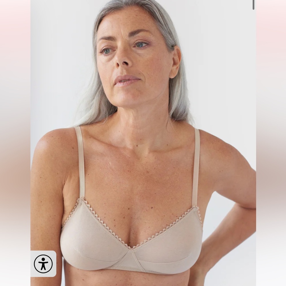 Elegant Beige Women's Bra